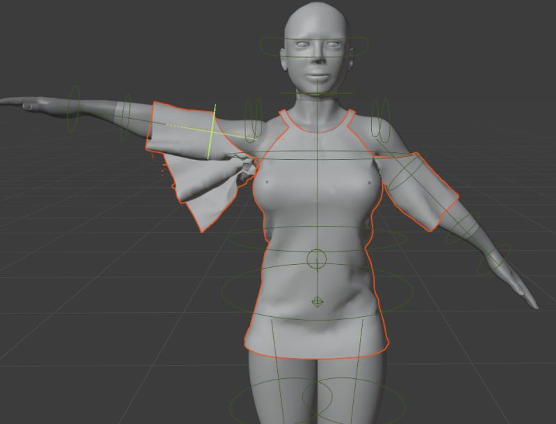 Rigging An Issue With Cloth Physics Blender Stack Exchange - Best Gradient Backgrounds in HD