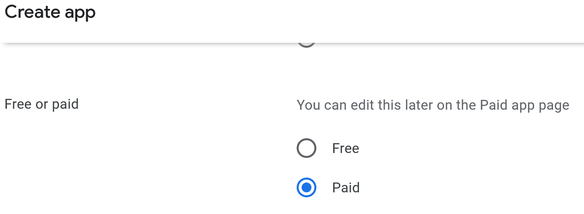 You can change this later. Android Is My Mobile App Free Or Paid In Google Play Store Stack Overflow
