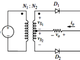 Diodes Full Wave Rectifier Behavior Electrical Engineering Stack