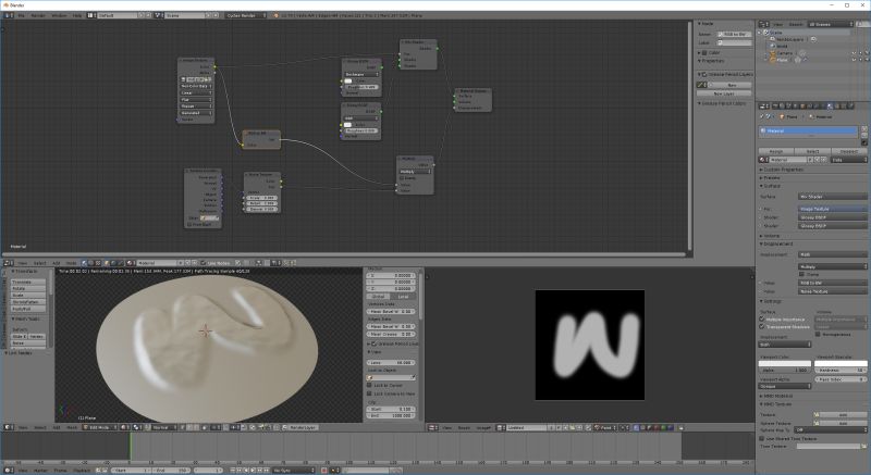 Cycles Render Engine Masking Microdisplacement Map Blender Stack - Download Stunning City Pattern | Full HD