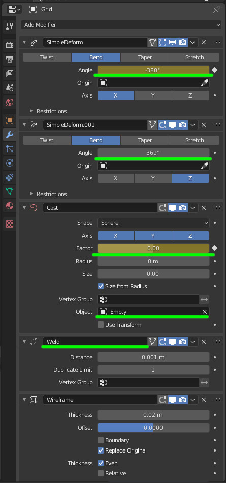 Modeling Animate Objects Created From A Grid Mesh Plane Blender - Incredible Landscape Design - 4K