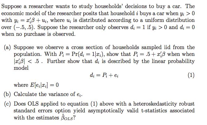 Regression Linear Probability Model With Uniformly Distributed Errors - Desktop Nature Pictures for Desktop