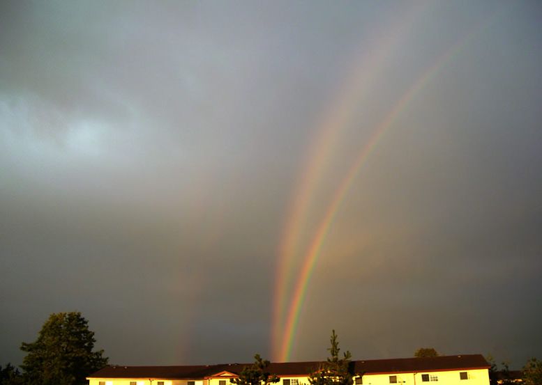 Geometry Two Many Rainbows Puzzling Stack Exchange - Vintage Wallpaper Collection - Retina Quality