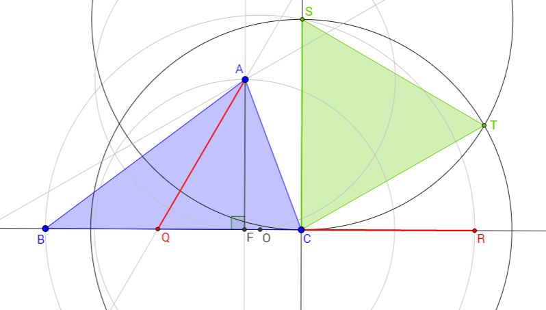 Geometry Construct An Equilateral Triangle With Area Equal To A Given - Amazing Ultra HD Minimal Illustrations | Free Download