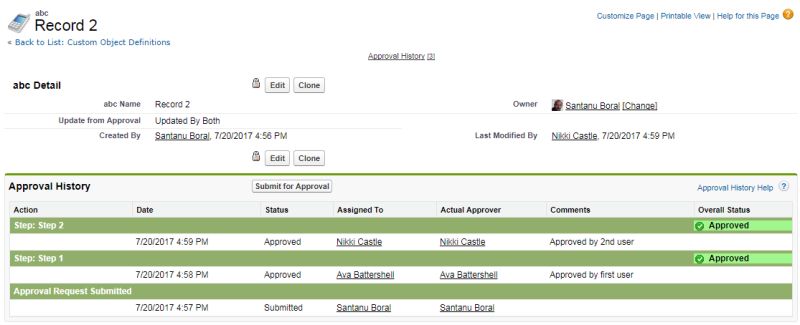 Administration Multi Step Approval Process Salesforce Stack Exchange - Download Modern Vintage Illustration | Desktop