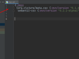 Problem Whilst Requiring Clojure Clojure Data Csv As Csv Clojure Q A