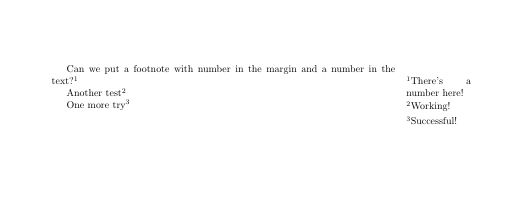 Marginpar Footnote With Number In Margin Tex Latex Stack Exchange - Premium Landscape Art Gallery - Ultra HD