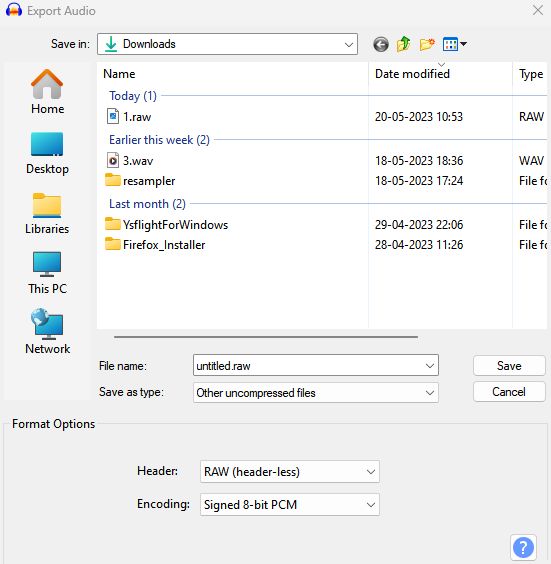 Javascript How Do I Format A Raw Audio File To Import Into Audacity Stack Overflow - Incredible Desktop City Wallpapers | Free Download