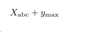 Non Italic Roman Subscripts In Math Mode Tex Latex Stack Exchange - High Quality Vintage Image - 8K