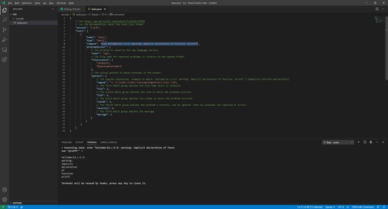 Unable To Process Command To Add Problem Matcher Issue 3 - Premium City Image Gallery - HD
