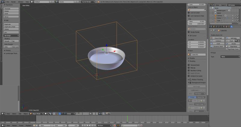 Simple Fluid Sim Issues 2 91 Blender Stack Exchange - Best City Pictures in Retina