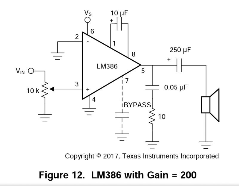 Amplifier Lm386 Speaker Distorts Electrical Engineering Stack Exchange - Best Mountain Photos in Mobile