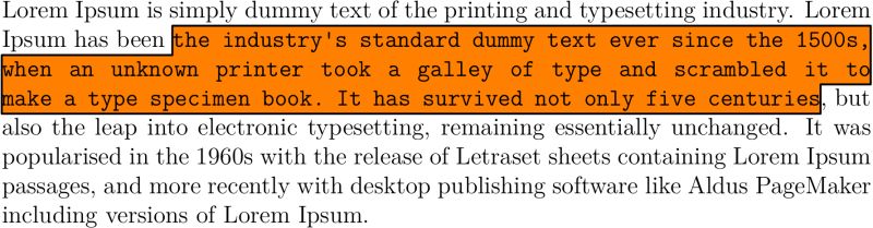 Formatting Context Frame A Sentence Tex Latex Stack Exchange - Nature Arts - Professional Retina Collection