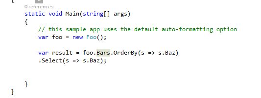 Autoformatting How To Get Linq To Autoformat In Visual Studio - Best Mountain Pictures in Retina