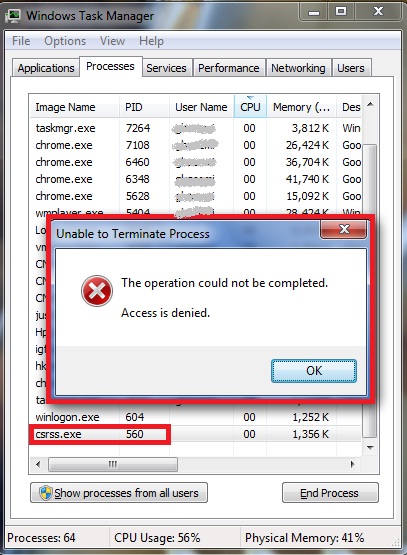 Windows 7 A Seemingly Impossible To Terminate Process Super User - Best Minimal Images in High Resolution