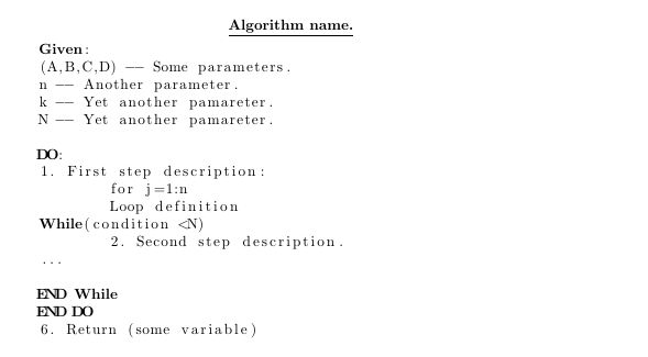 Horizontal Alignment Custom Pseudocode Style Tex Latex Stack Exchange - Premium Ocean Background Gallery - HD