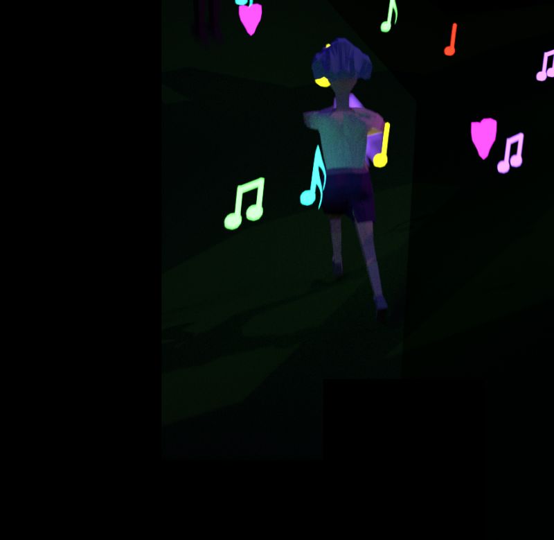 Animation Emission Material Changing Global Lighting Blender Stack - Beautiful Abstract Image - Full HD