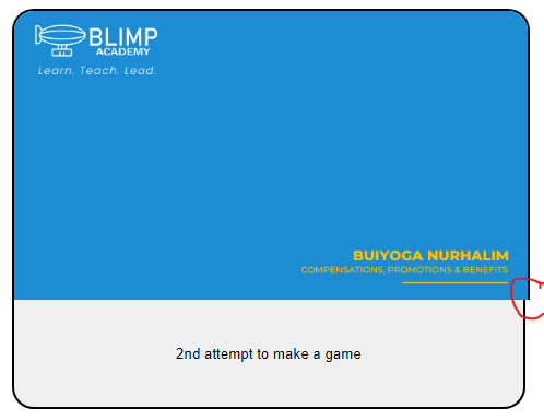 A picture of the dive, with the slightly wider bit circled