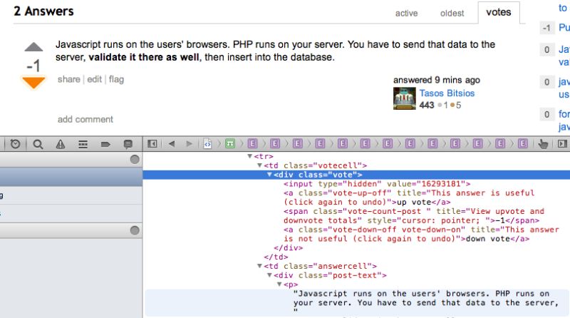 Bug Vote Buttons Associated With Wrong Answer When Returning To - Best Minimal Images in Desktop