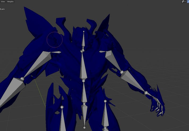 Weight Painting Weird Rigging Deformity Blender Stack Exchange - Download Premium City Art | Retina