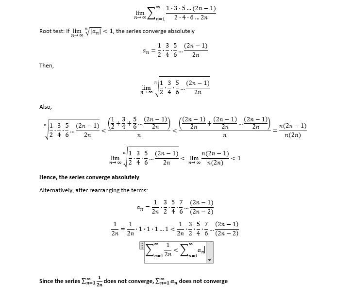 Solution Root Test The Proof Of Root Test Math Important Notes Studypool - Elegant 4K Vintage Pictures | Free Download
