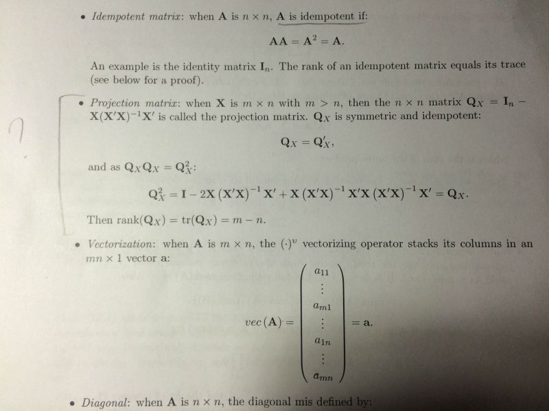 Self Study Projection Matrix Help Cross Validated - Premium Ocean Art Gallery - Mobile