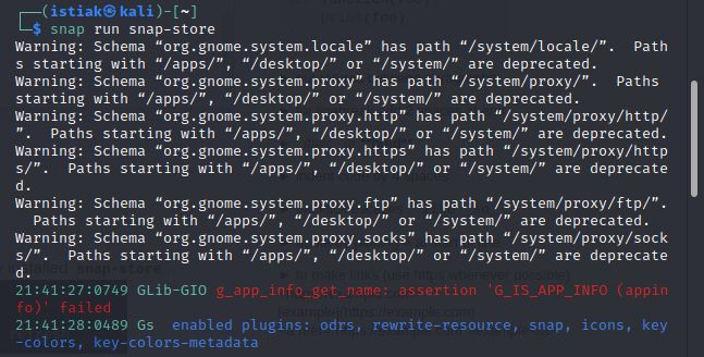 How To Snap On Kali Linux Installing The Snap Store App Kali Linux - HD Geometric Photos for Desktop