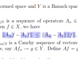Functional Analysis The Space Of Bounded Linear Operators Into A