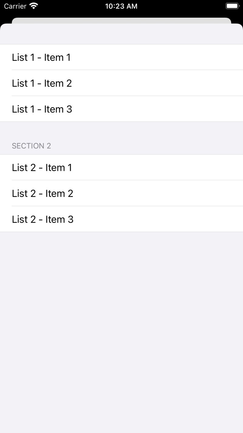Swift How To Remove Space Above List In Groupedliststyle Need - Premium Ocean Illustration Gallery - Retina
