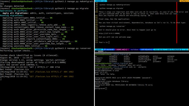 Github Atc Developers E Library Django Based Web App Providing E - Premium Dark Photo Gallery - Mobile