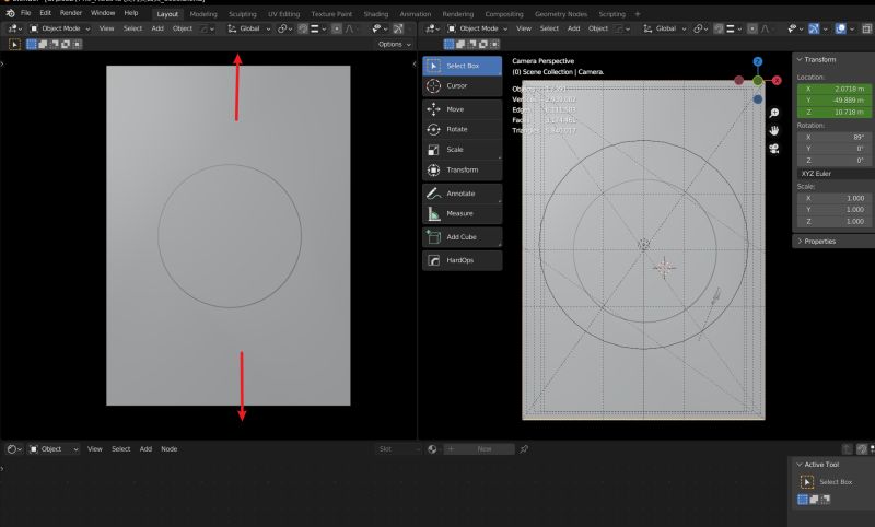 How To Expand The Render Area Without Changing Perspective - Download Incredible Ocean Picture | HD