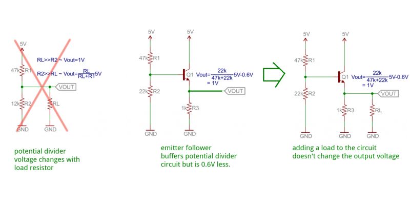 Voltage Divider Transistor Question Electrical Engineering Stack Exchange - Premium Ocean Art Gallery - Full HD