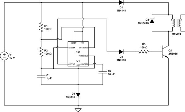Capacitor Voltage In A 555 Timer Circuit Electrical Engineering Stack - Best Colorful Textures in High Resolution