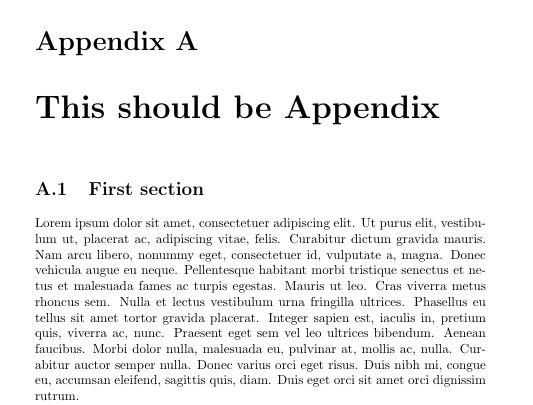 Sectioning Make Flat Appendix Without Chapters Tex Latex Stack - Download Ultra HD Space Art | Mobile