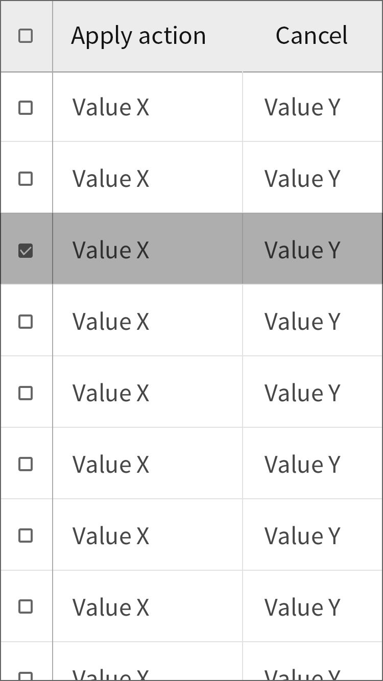 Large Off Screen Tables With Actions User Experience Stack Exchange - Best Gradient Photos in Mobile