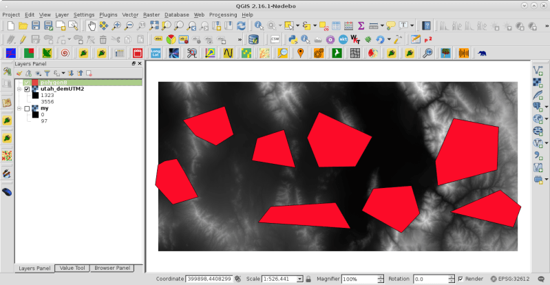 Ogr Python Creating Layers And Rasterizing Polygons In Gdal - High Resolution Landscape Textures for Desktop