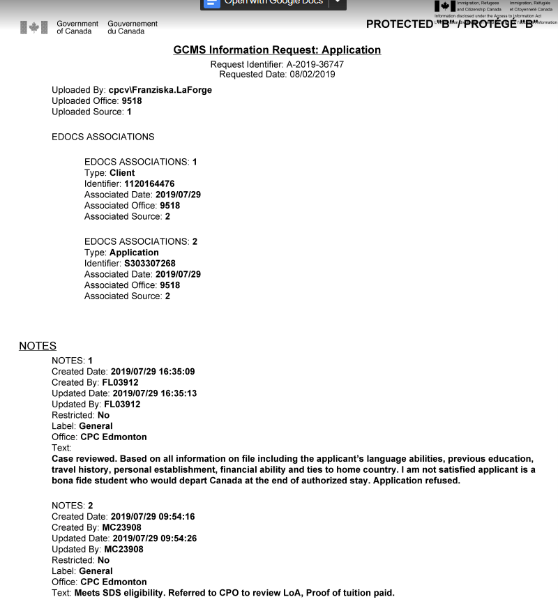 Help My Canadian Student Visa Got Rejected How Do I Address The Concern Of Visa Officer Will It Effect My Application If I Apply To Another Country Expatriates Stack Exchange