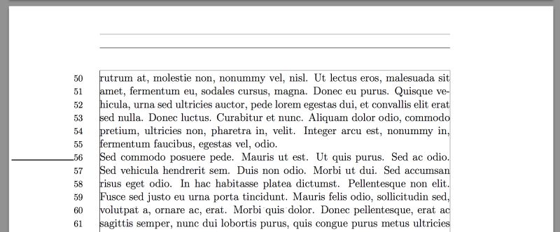 Spacing Exclude Line Numbers From Margin Width Tex Latex Stack - Best Colorful Designs in Desktop