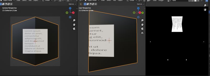 Uv Forces Perspective Distorted Image Using Uvproject Modifier - Best Minimal Textures in High Resolution