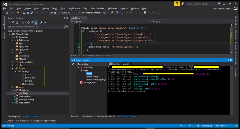 Phaser Framework Tutorial Gt Phaser Environment Setup Asp Net Mvc5 - Ultra HD Minimal Patterns for Desktop