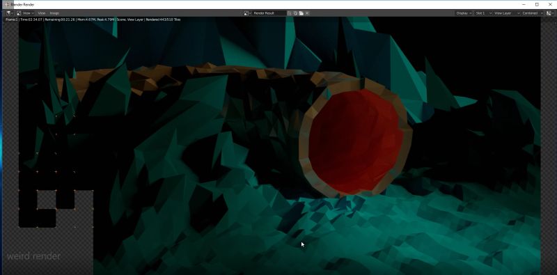 Rendering Render Gets Darker After Being Rendered Blender Stack - Retina Landscape Photos for Desktop