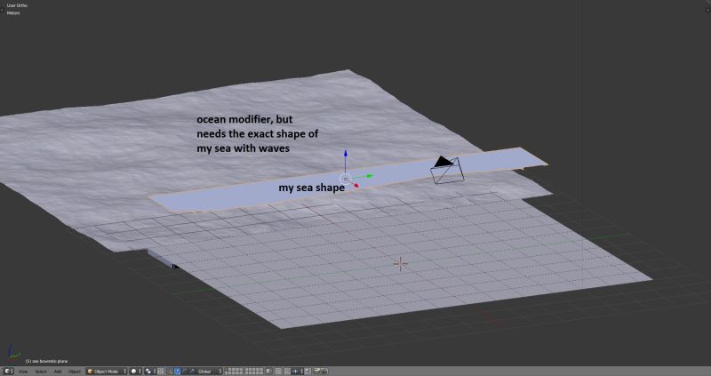 Apply Ocean Modifier In A Gradient Blender Stack Exchange - Premium Dark Picture Gallery - HD