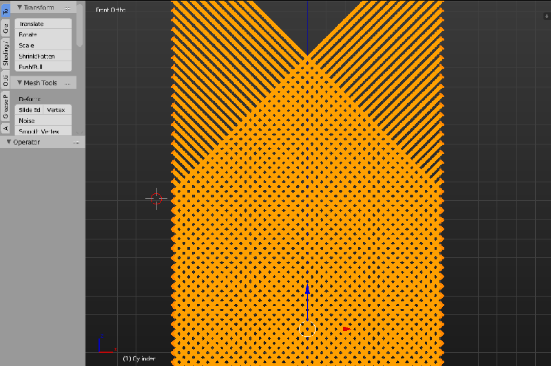 Knife Tool Cutting Multiple Objects Blender Stack Exchange - Download Premium Gradient Art | HD