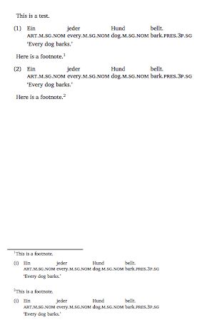 Gb4e Examples Numbering In Footnotes Continuously Tex Latex Stack - 8K Mountain Arts for Desktop