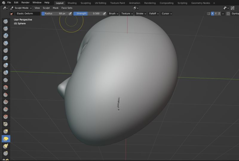 Sculpt Sculpting Mesh Problem Blender Stack Exchange - Premium City Image Gallery - 8K