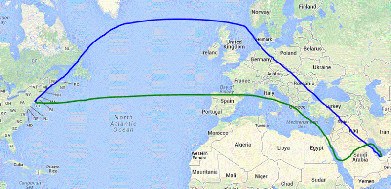 Why Are These Flights Not Using A More Direct Route Aviation Stack - Best Ocean Textures in Mobile