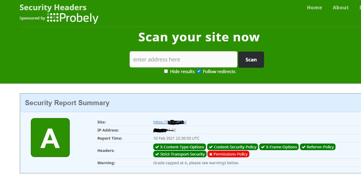 I want to secure my webpage as much as possible. Wordpress 5 6 1 Permissions Policy Header Implementation Stack Overflow