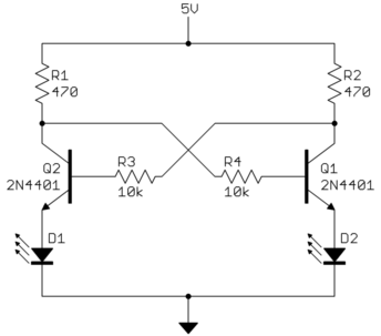 Transistors Unstable Latching Circuit Electrical Engineering Stack - Nature Backgrounds - Elegant Retina Collection