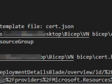 Generate Azure Key Vault Certificate With Bicep Stack Overflow
