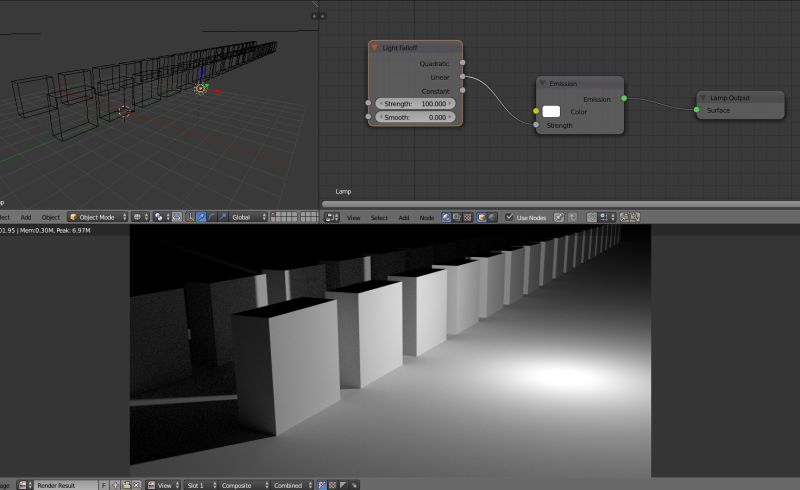 Custom Light Falloff In Cycles Blender Stack Exchange - Geometric Photo Collection - 4K Quality
